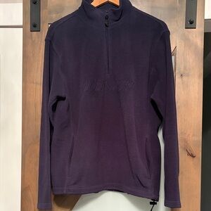 Old Navy Men's Deep Blue Zip-Up Sweater Size L